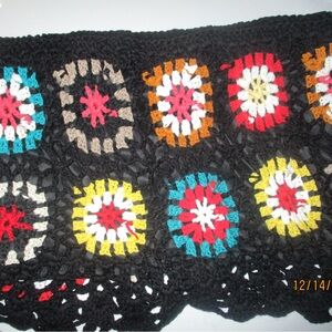 Colorful Crochet Patterned Skirt